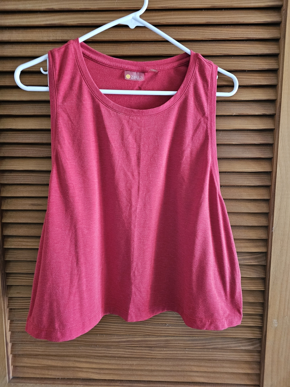 Zella Women's Raspberry Red Tank Top